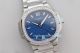 MS Factory Replica Patek Philippe Swiss Nautilus Diamond Bezel Blue Dial Ladies 35 (9)_th.jpg